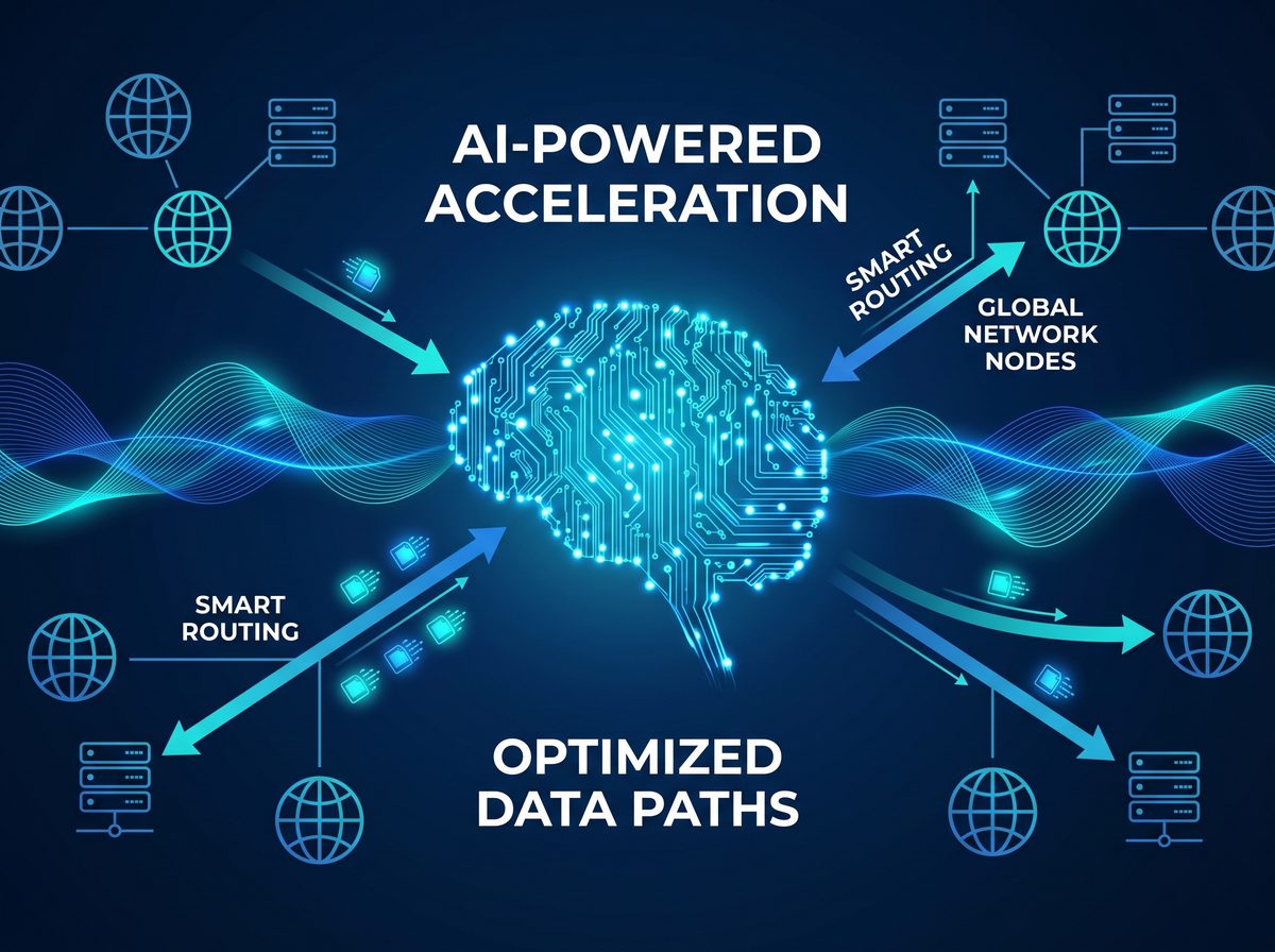 加速器叉车AI智能路由技术